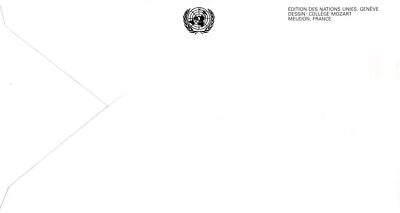 United Nations FDC Human Rights Geneva Japanese Art ZAYIX 031823SM02