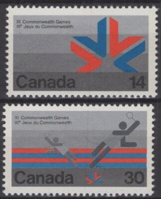 Canada 757-758 MNH Badminton Sports Games Emblem ZAYIX 121722S52