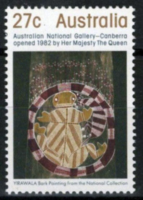 Australia 847 MNH Gurgurr Bark Painting Yirawala Gunwinggu Tribe ZAYIX 090522S97