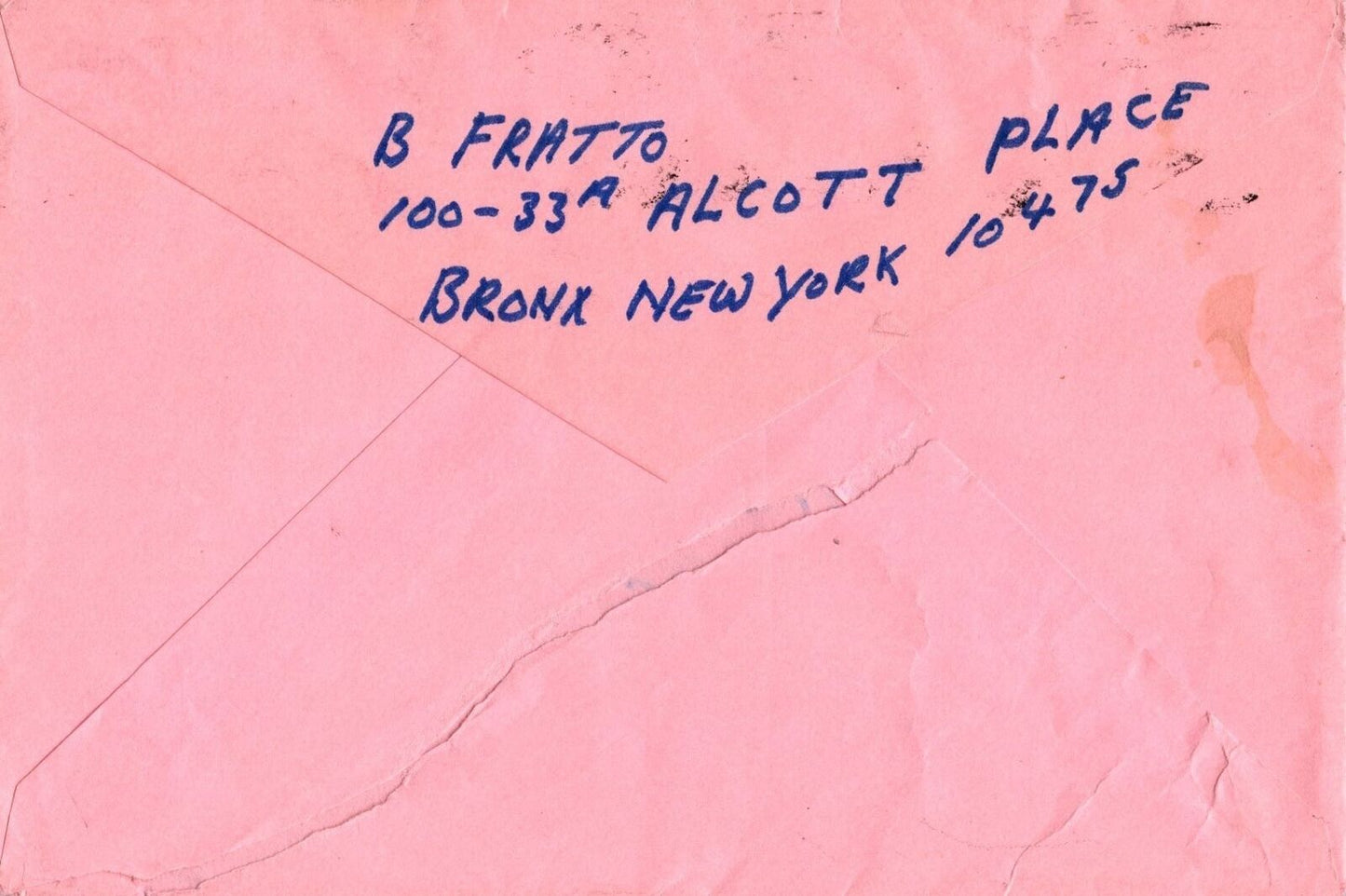 ZAYIX US Air Mail 30c Bronx NY to Treibweg, Germany 031923SM58