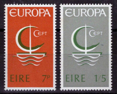 Ireland 216-217 MNH Europa CEPT Symbolic Sailboat ZAYIX 021823S80