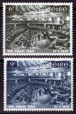 Ireland 268-269 MNH First Meeting of Parliament Government ZAYIX 021823S92M