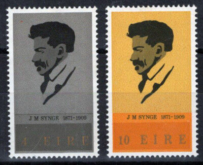 Ireland 307-308 MNH John M. Synge Poet Drama ZAYIX 021823S101