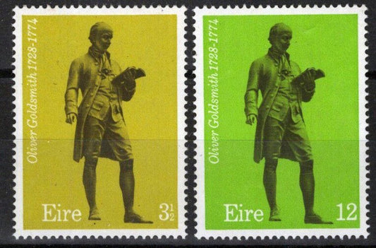 Ireland 341-342 MNH Oliver Goldsmith Artist Foley ZAYIX 021823S118