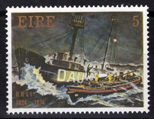 Ireland 338 MNH Royal National Lifeboat Institution Ships ZAYIX 021823S117M
