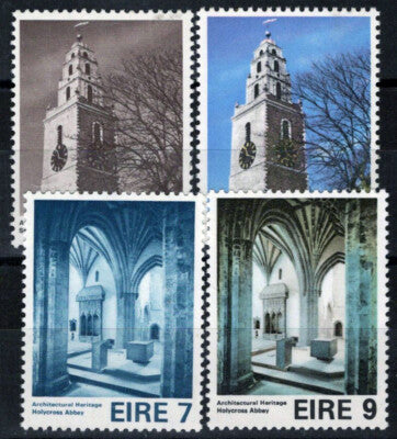 Ireland 376-379 MNH Architectural Heritage Year Churches ZAYIX 021823S126M