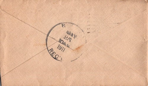 Canada Cover 2c Edward VII Halifax Nova Scotia Machine cancel ZAYIX 0324M0151