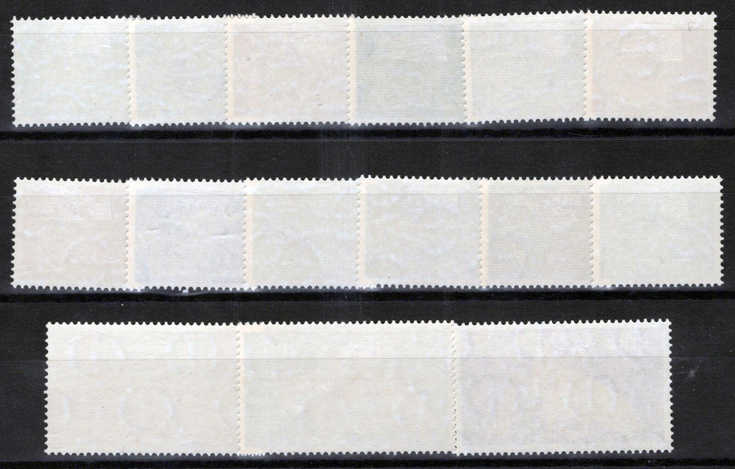 Ireland 290//304 MNH definitives missing 1974 issue 298-9A, 312A 1223S0008