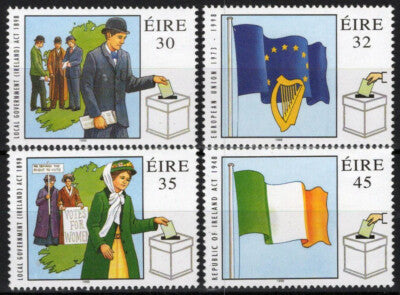 Ireland 1137-1140 MNH 1998 Democracy Stamps Voting ZAYIX 021823S69