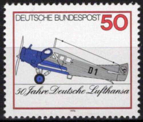 ZAYIX Germany 1207 MNH Aviation Planes 042623S126M