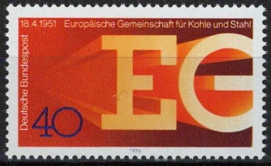 Germany 1209 MNH European Coal & Steel Industry ZAYIX 042623S128