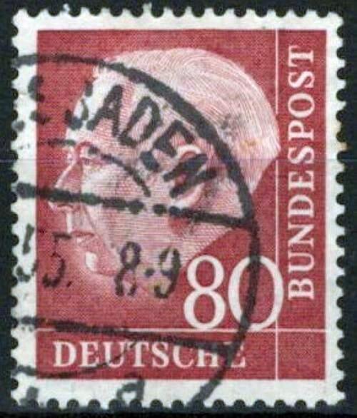 Germany 717 Used President Theodor Heuss Politician ZAYIX 042523S117