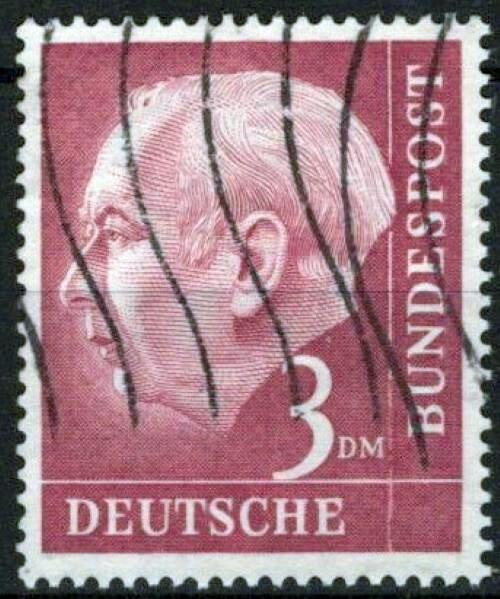 Germany 721 Used President Theodor Heuss Politician ZAYIX 042523S120M