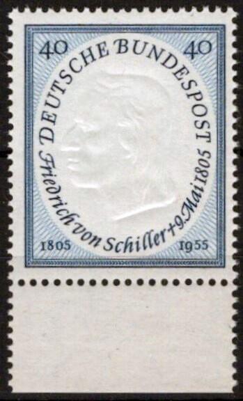 Germany 727 MNH Friedrich von Schiller Poet ZAYIX 042523S116