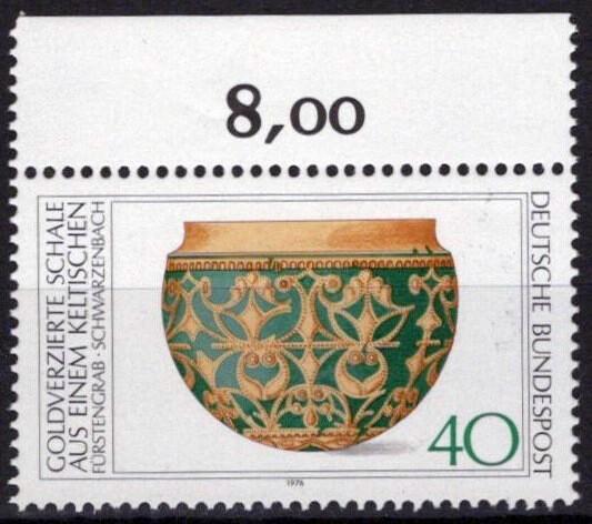 Germany 1219 MNH Archaeology Artifacts Celtic Gold Vessel ZAYIX 042623S147M
