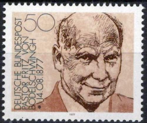 Germany 1256 MNH Fritz von Bodelschwingh Bethel Institute ZAYIX 042623S153