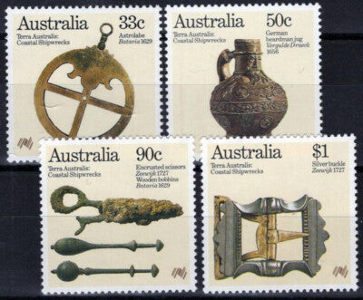 Australia 963-966 MNH Antiquities Jug Buckle Scissors ZAYIX 090722S08