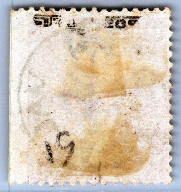 Great Britain 51a Used Abroad in Valparaiso 6p Victoria Plate 8 ZAYIX 081022S03