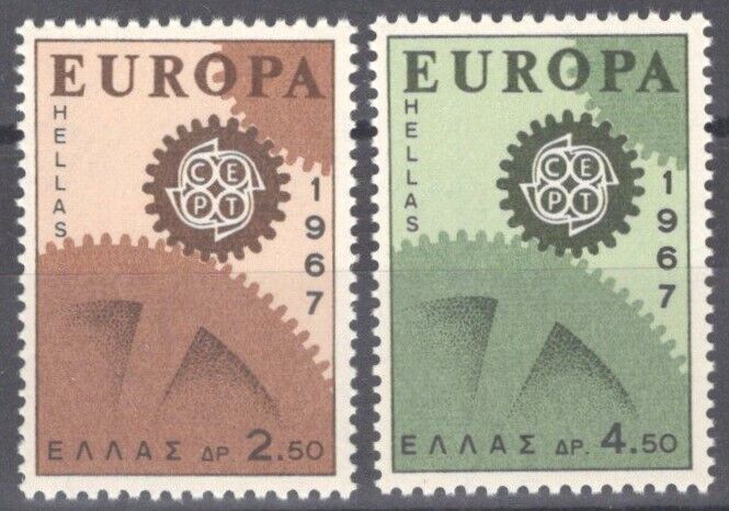 Greece 891-892 MNH Europa CEPT 092922S162