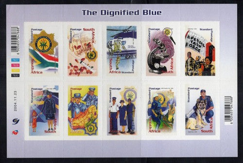 South Africa 1344 MNH Self-Adhesive Police Service Dog Unit ZAYIX 1223L0048