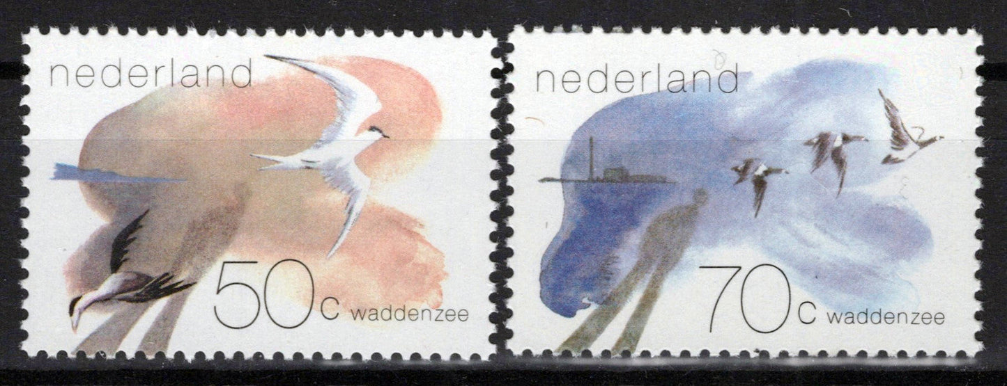 Netherlands 642-643 MNH Birds Terns & Ducks Zayix Stamps 0225S0099M