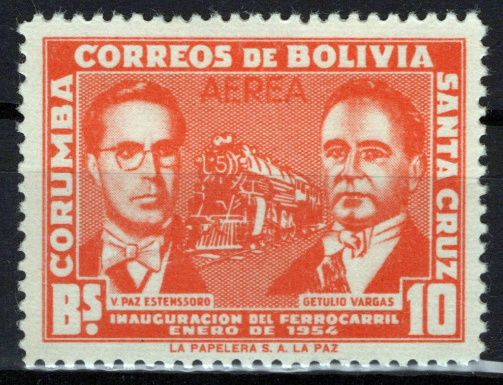 Bolivia C277 MH W/O Surcharge Air Post Trains Zayix 0225S0119M