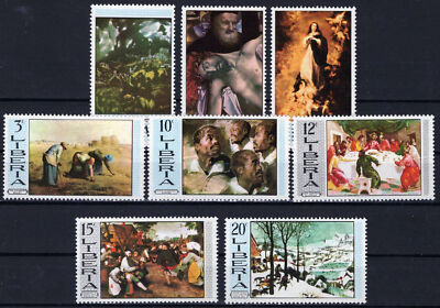 Liberia 502-509 MNH Famous Paintings Art ZAYIX 033023S178M