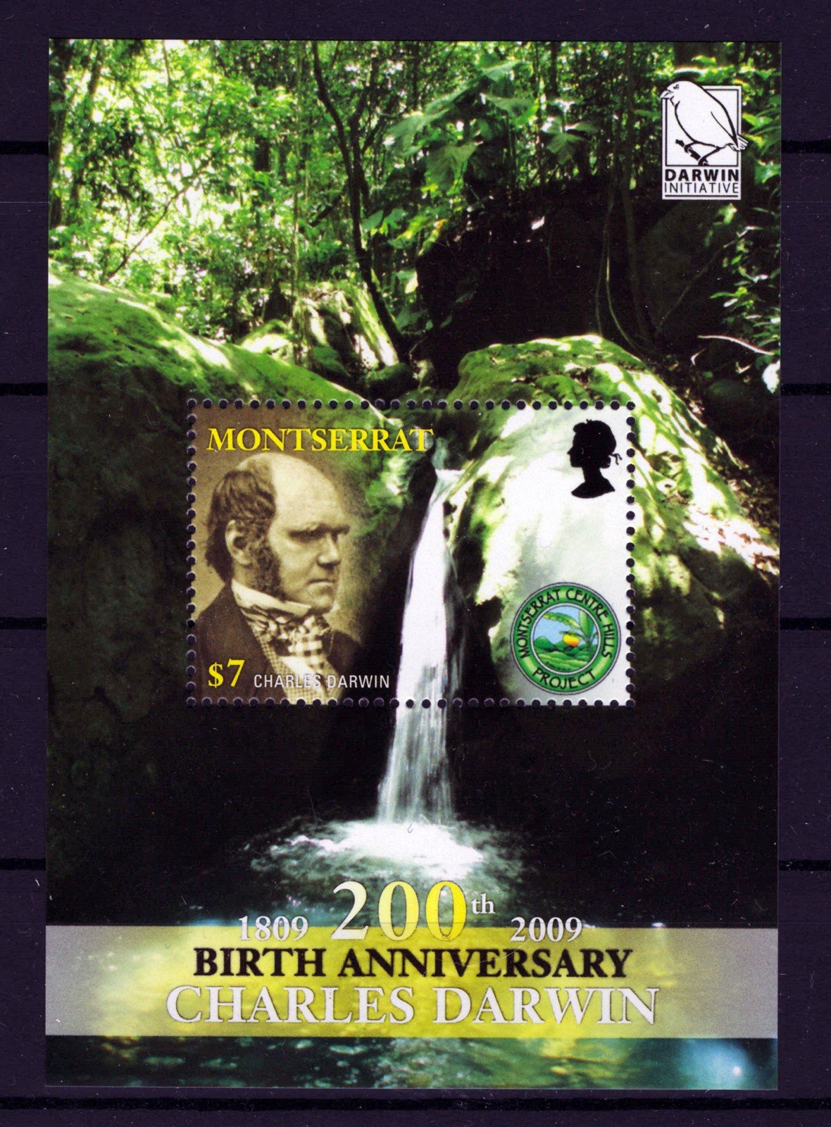 Montserrat 2009 Darwin, Waterfalls, Nature 1224 MNH SS ZAYIX