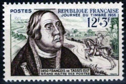 France B302 MNH Semi-Postal Francois of Taxis Postal Service 032323SM170M
