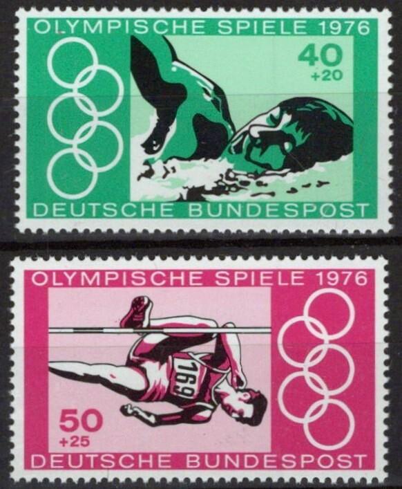 Germany B530-B531 MNH Semi-Postal Olympics Sports Games ZAYIX 031023SM111