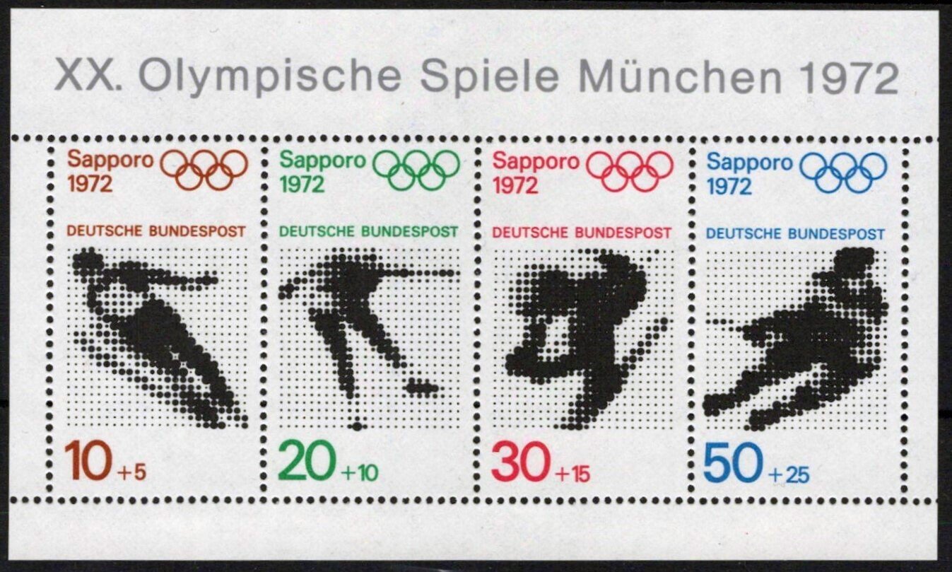 Germany B475a MNH Semi-Postal Olympics Games Sports ZAYIX 031023SM117