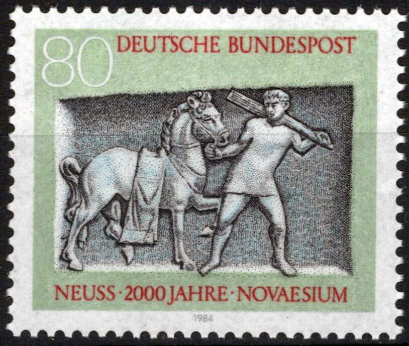 Germany 1421 MNH Horses Tomb of Oclatius Military ZAYIX 042523SM11M