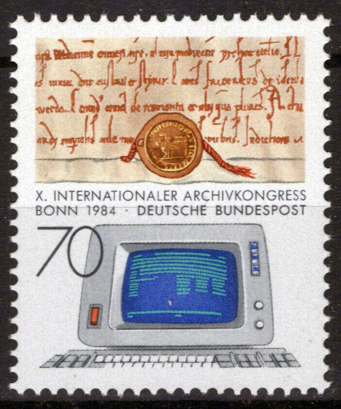 ZAYIX Germany 1425 MNH Archives Medieval Document Communications 042523SM14