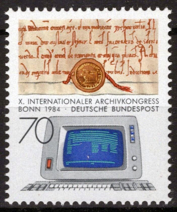 Germany 1425 MNH Archives Medieval Document Communications ZAYIX 042523SM14