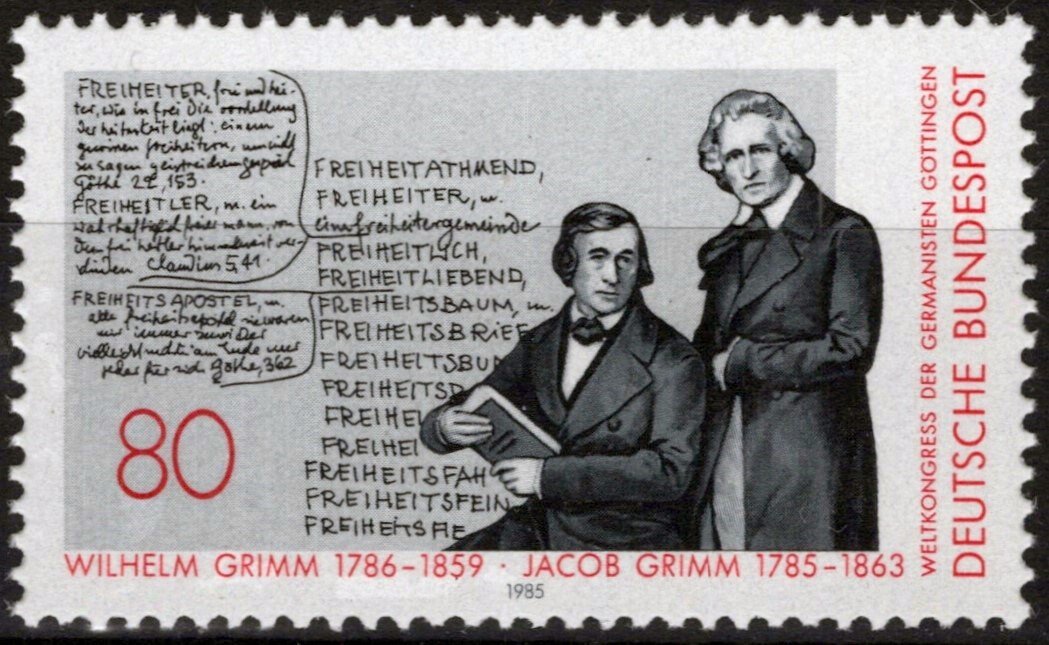 Germany 1434 MNH Deutches Wortebuch Brother's Grimm ZAYIX 042523SM21M