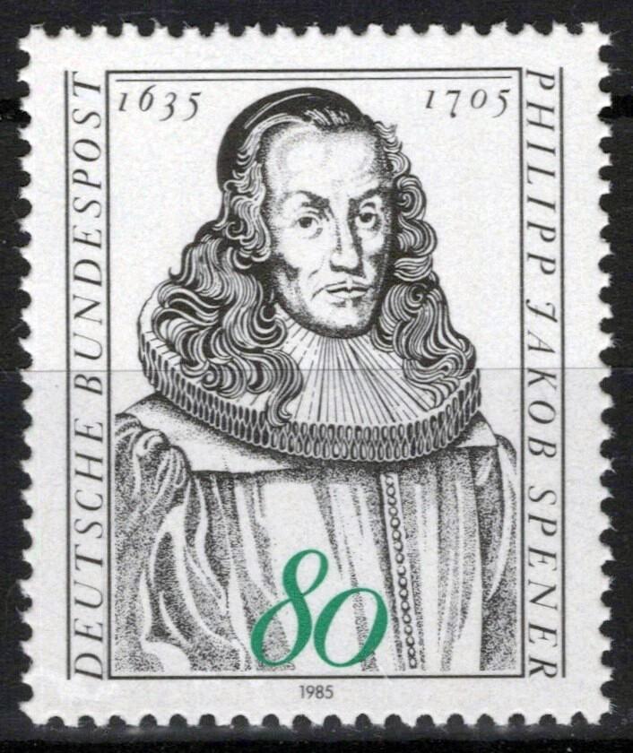 Germany 1433 MNH Phillip Jakob Senser Religious Figure ZAYIX 042523SM20