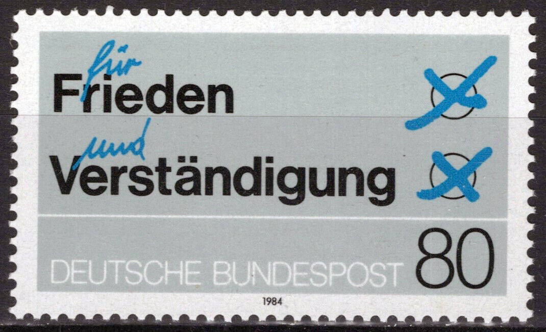 ZAYIX Germany 1431 MNH Peace & Understanding 042523SM19