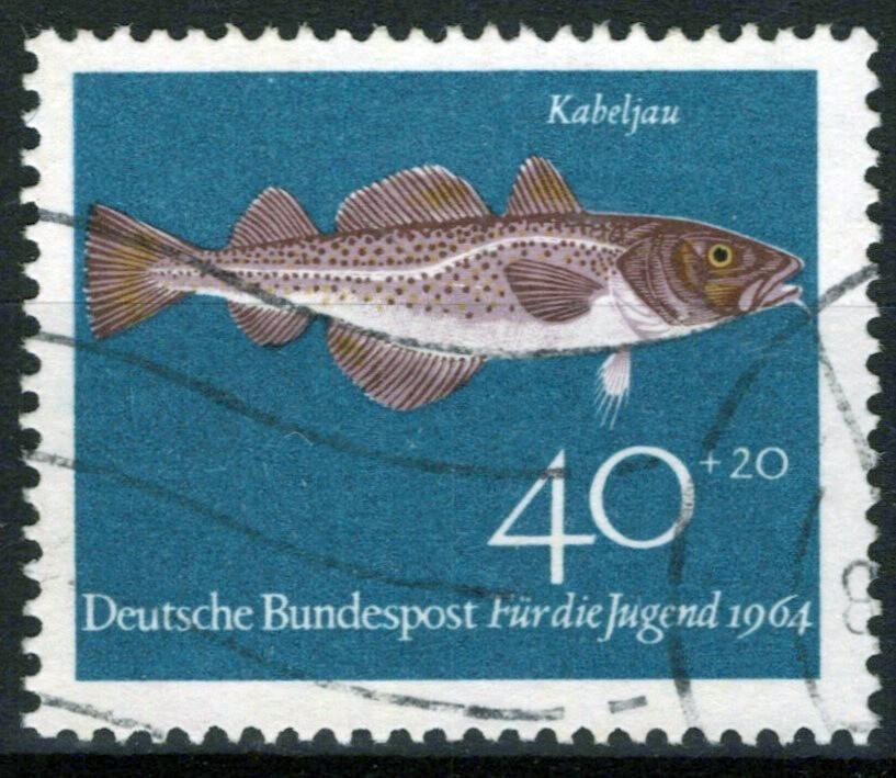 Germany B399 Used Semi-Postal Fish Cod ZAYIX 042523SM39
