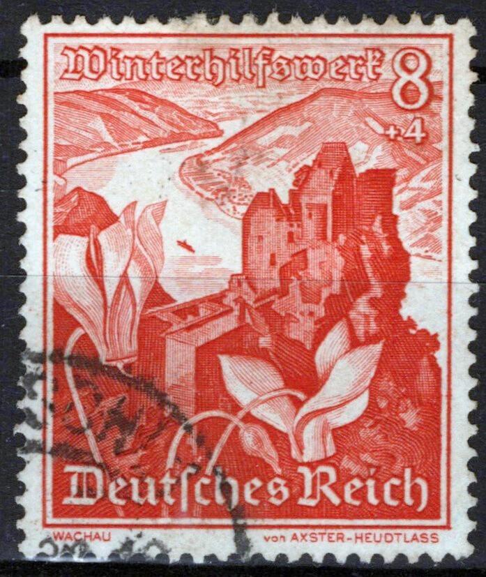Germany B127 Used Semi-Postal Ruins of Aggstein Castle ZAYIX 042523SM30
