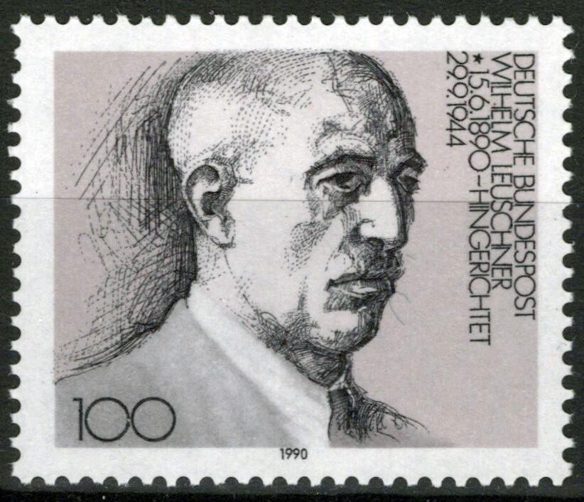 Germany 1606 MNH Wilhelm Leuschner Politician ZAYIX 042523SM47