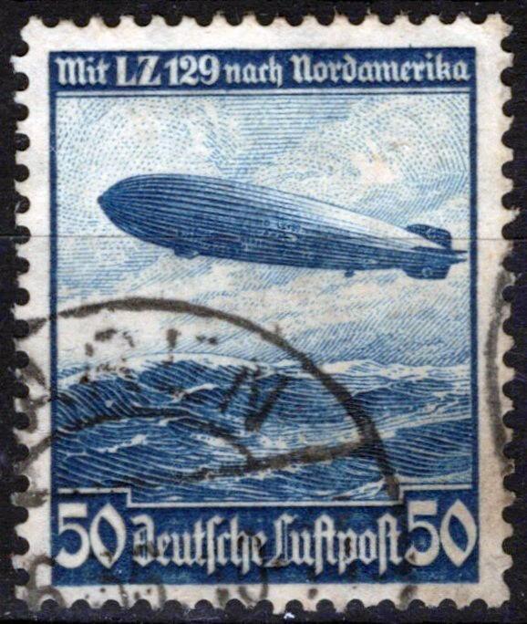 Germany C57 Used Air Post Aviation Hindenburg ZAYIX