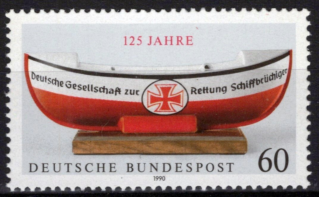 Germany 1605 MNH Boats Ships German Life Boat Institution ZAYIX 042523SM46