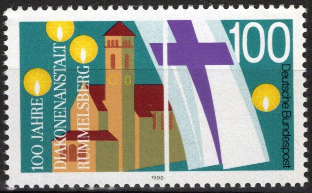 Germany 1607 MNH Rummelsberg Diaconal Institution Religion ZAYIX 042523SM48