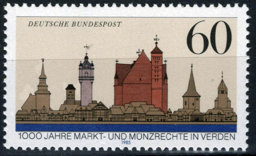 ZAYIX Germany 1436 MNH Architecture Market & Coinage Rights 042523SM57M