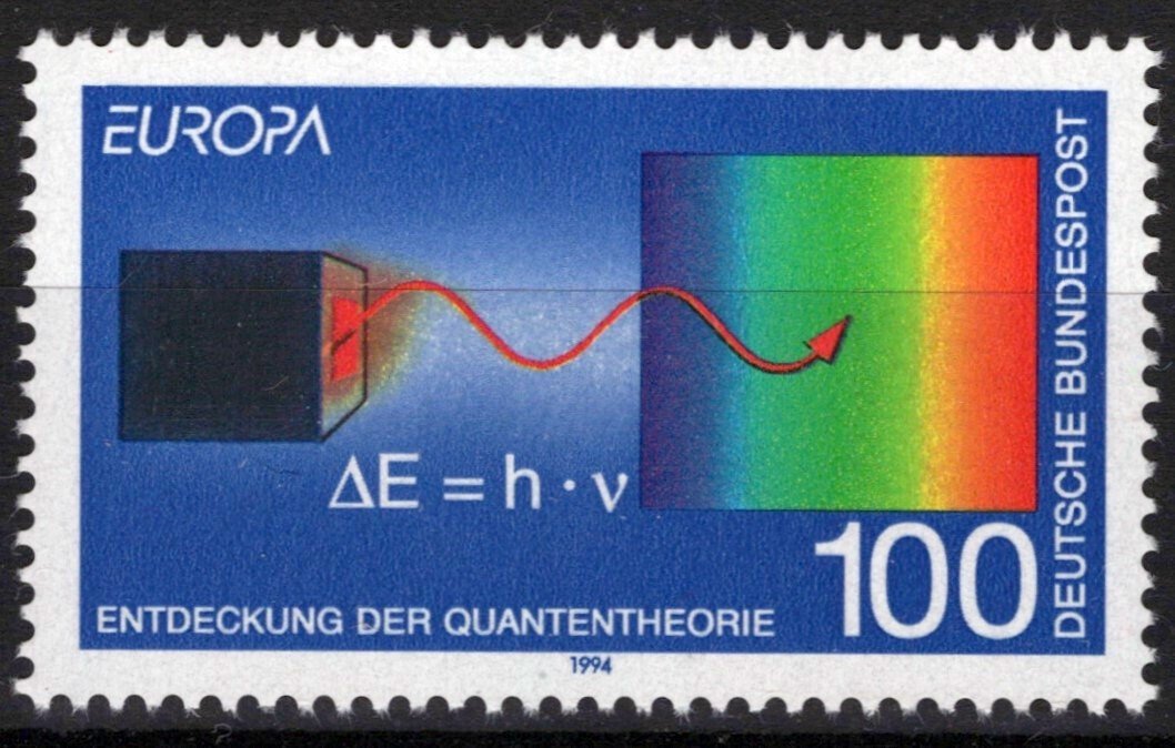 Germany 1830 MNH Europa Cept Quantum Theory Max Planck ZAYIX 051023SM02M