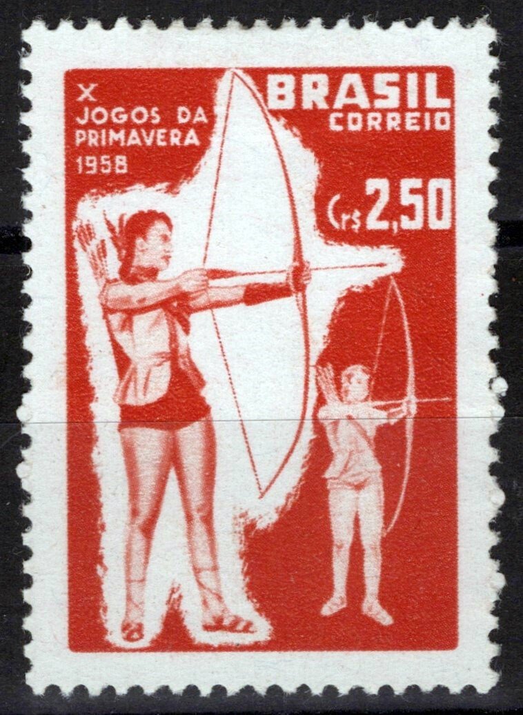 Brazil 880 MH Sports Games Archery ZAYIX 062723S108
