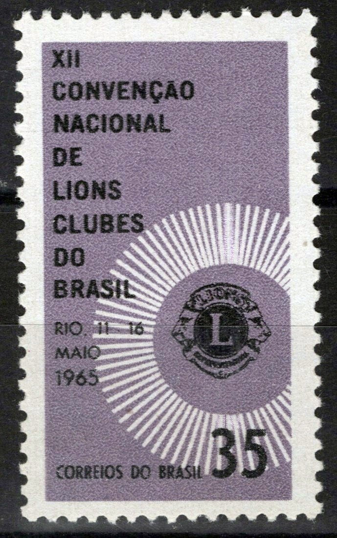 Brazil 1000 MNH Lions Clubs of Brazil Organizations ZAYIX 062723S110M