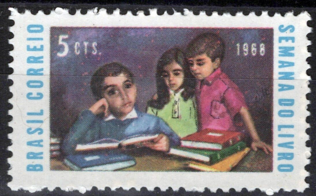 Brazil 1102 MNH NG As Issued Book Week Education ZAYIX 062723S116M