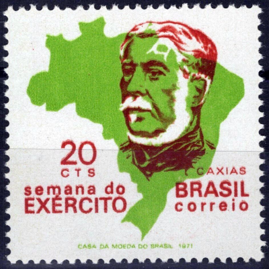 Brazil 1193 MNH Duke of Caxias Map of Brazil ZAYIX 062723S144M
