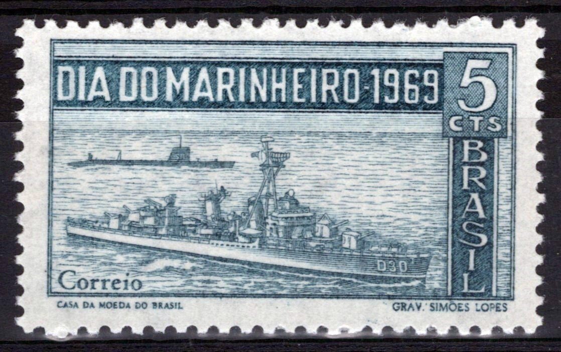 Brazil 1148 MNH Ships Military Navy Submarine ZAYIX 062723S129M